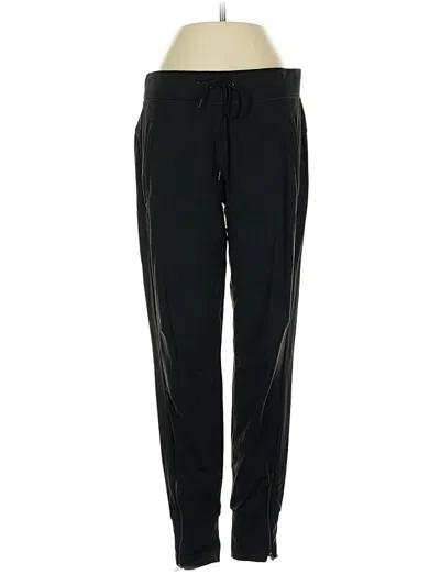 Pre-owned Athleta Track Pants In Black