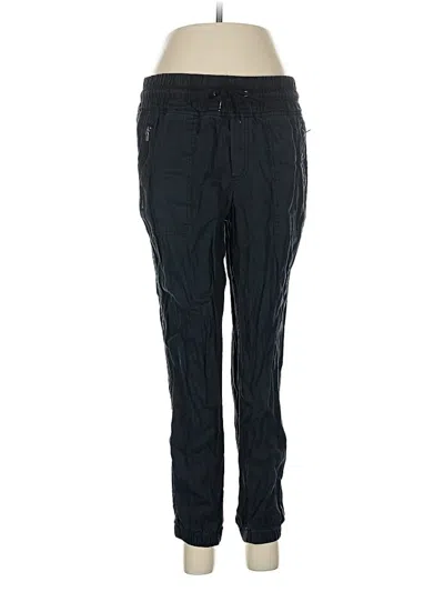 Pre-owned Athleta Track Pants In Black