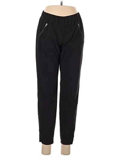 Pre-owned Athleta Track Pants In Black