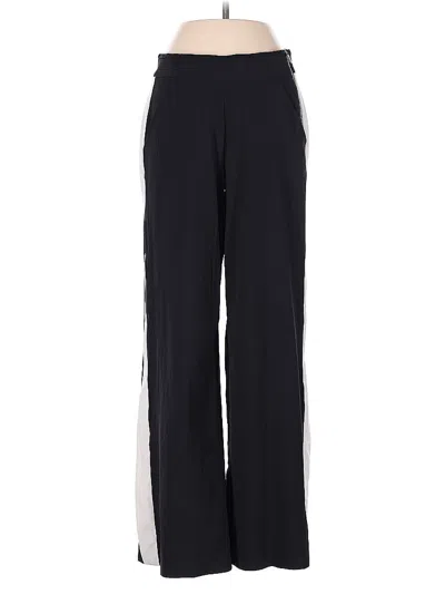 Pre-owned Athleta Track Pants In Black