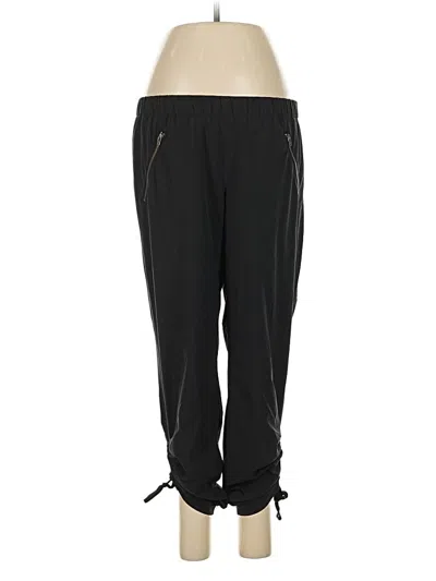 Pre-owned Athleta Track Pants In Black