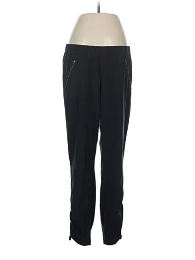 Pre-owned Athleta Track Pants In Black