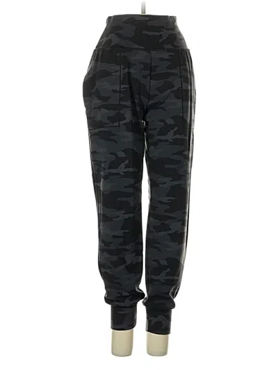 Pre-owned Athleta Track Pants In Black