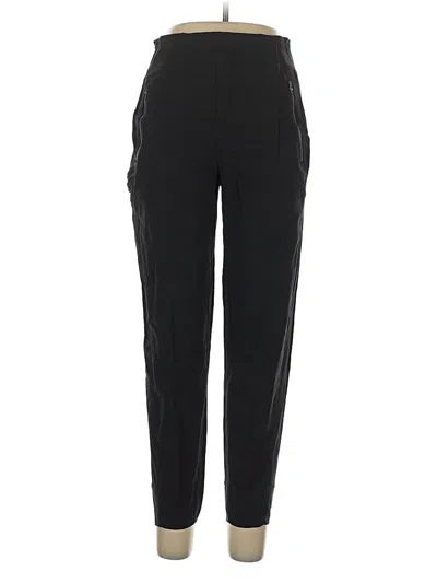 Pre-owned Athleta Track Pants In Black