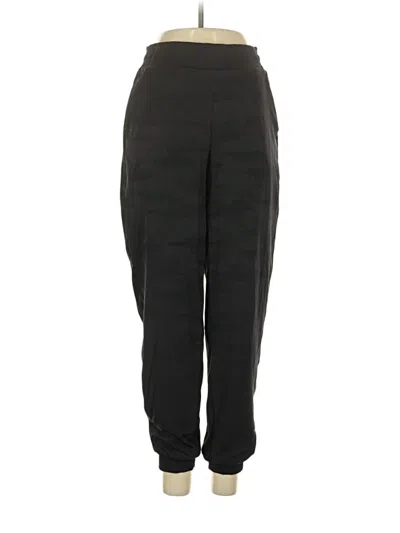 Pre-owned Athleta Track Pants In Black