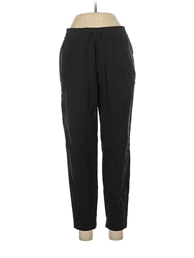 Pre-owned Athleta Track Pants In Black