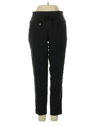 Pre-owned Athleta Track Pants In Black
