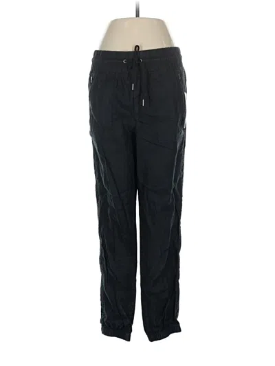 Pre-owned Athleta Track Pants In Black