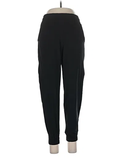 Pre-owned Athleta Track Pants In Black