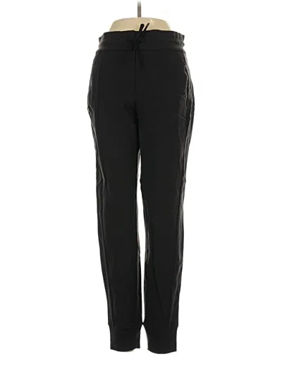 Pre-owned Athleta Track Pants In Black