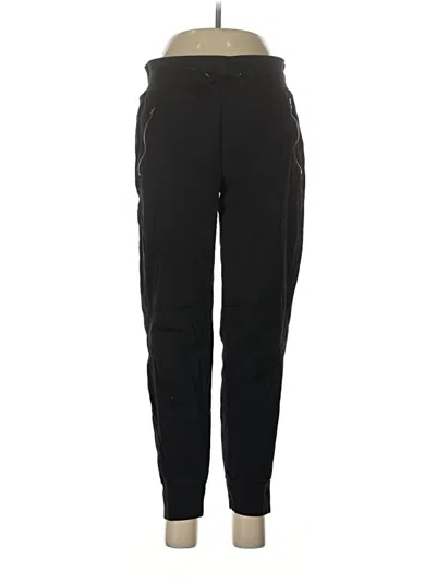 Pre-owned Athleta Track Pants In Black