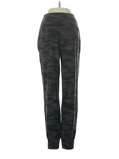 Pre-owned Athleta Track Pants In Black