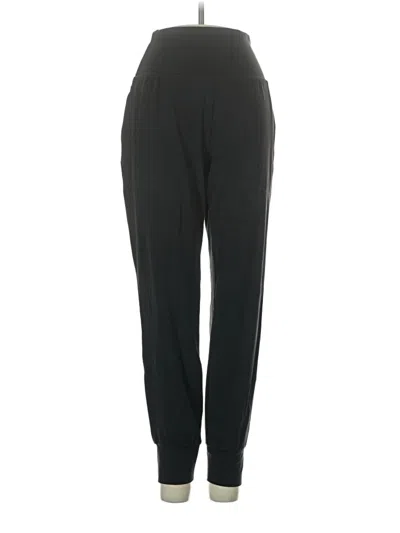 Pre-owned Athleta Track Pants In Black