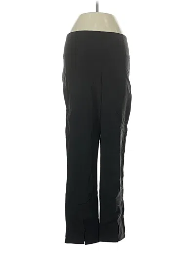 Pre-owned Athleta Track Pants In Black