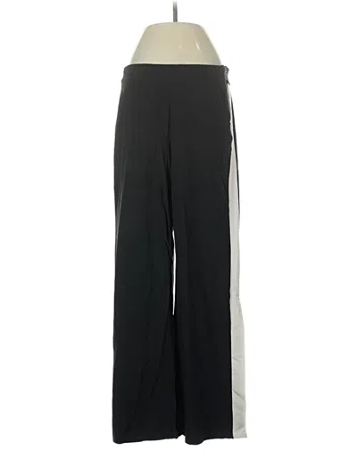 Pre-owned Athleta Track Pants In Black
