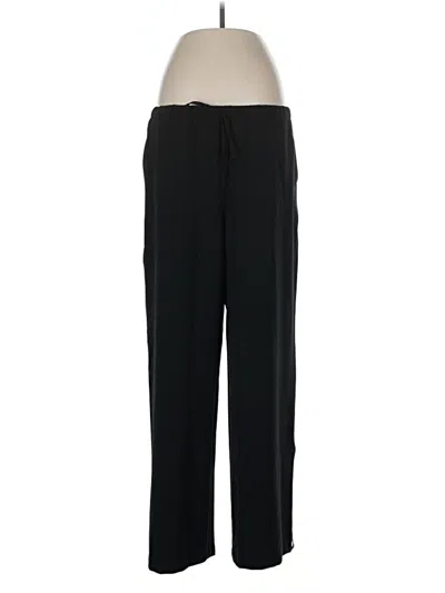 Pre-owned Athleta Track Pants In Black