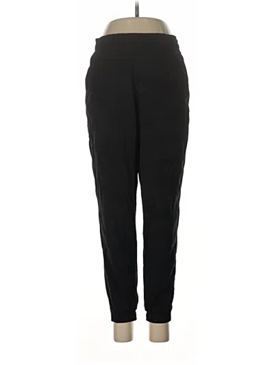 Pre-owned Athleta Track Pants In Black