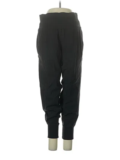 Pre-owned Athleta Track Pants In Black