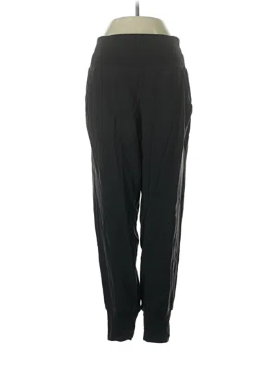 Pre-owned Athleta Track Pants In Black