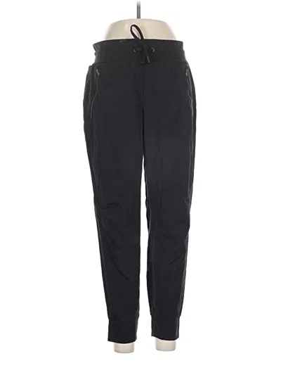 Pre-owned Athleta Track Pants In Black