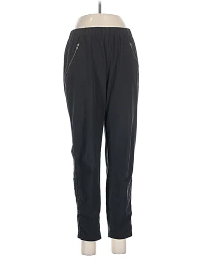 Pre-owned Athleta Track Pants In Black