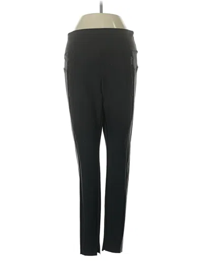 Pre-owned Athleta Track Pants In Black