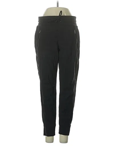 Pre-owned Athleta Track Pants In Black