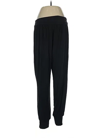 Pre-owned Athleta Track Pants In Black