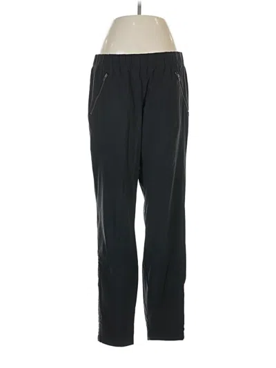 Pre-owned Athleta Track Pants In Black