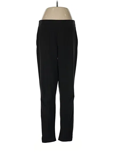 Pre-owned Athleta Track Pants In Black