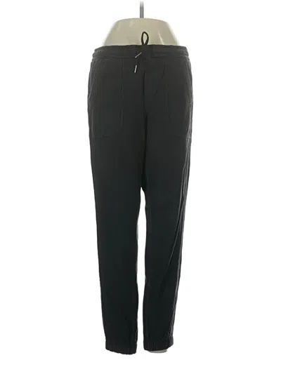 Pre-owned Athleta Track Pants In Black