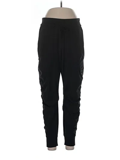 Pre-owned Athleta Track Pants In Black