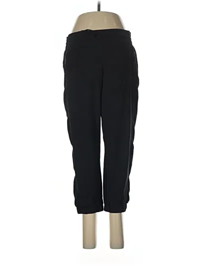 Pre-owned Athleta Track Pants In Black