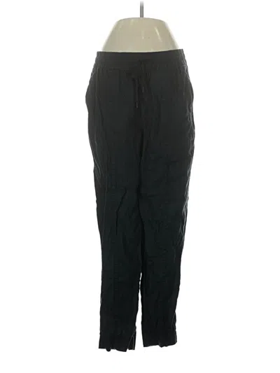 Pre-owned Athleta Track Pants In Black