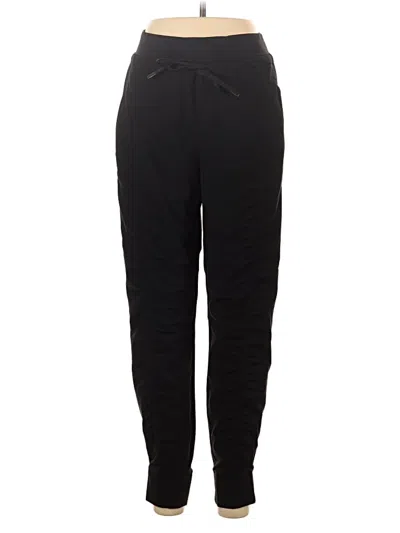 Pre-owned Athleta Track Pants In Black