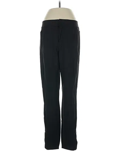 Pre-owned Athleta Track Pants In Black