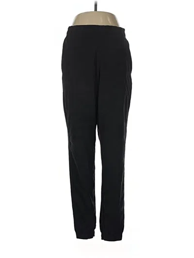 Pre-owned Athleta Track Pants In Black