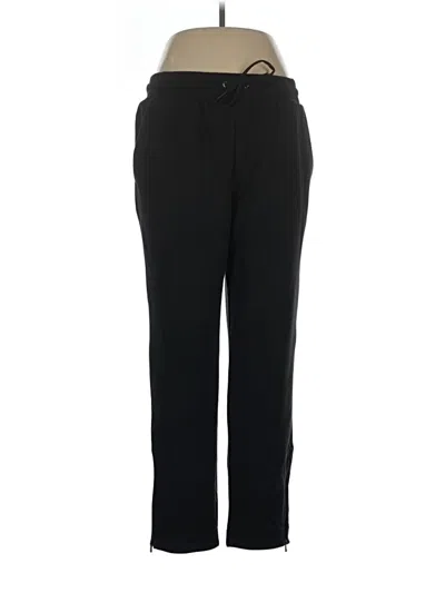 Pre-owned Athleta Track Pants In Black