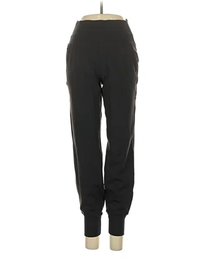 Pre-owned Athleta Track Pants In Black