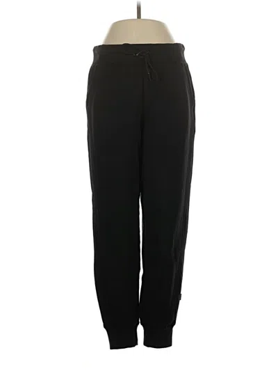 Pre-owned Athleta Track Pants In Black
