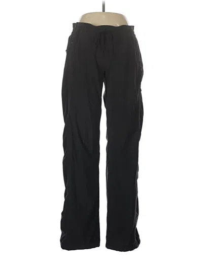 Pre-owned Athleta Track Pants In Black