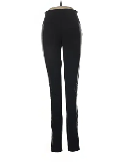 Pre-owned Athleta Track Pants In Black