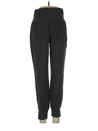 Pre-owned Athleta Track Pants In Black