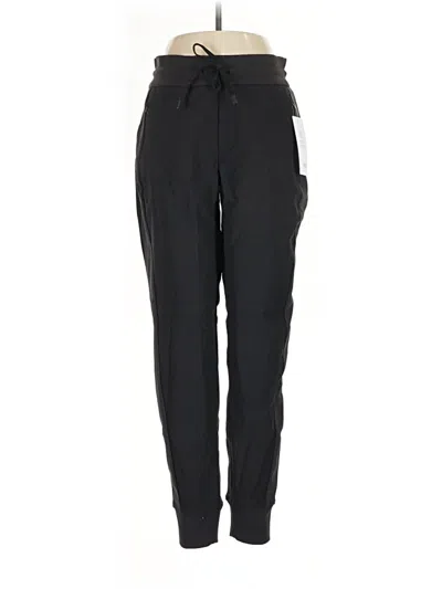 Pre-owned Athleta Track Pants In Black