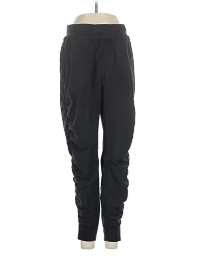 Pre-owned Athleta Track Pants In Black