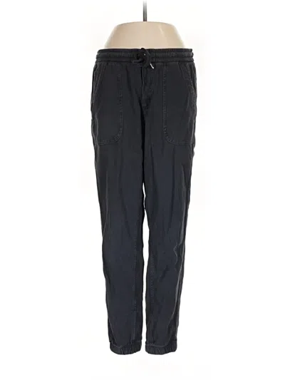 Pre-owned Athleta Track Pants In Black