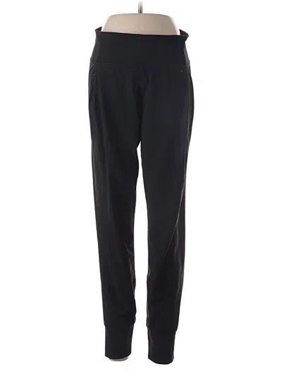 Pre-owned Athleta Track Pants In Black