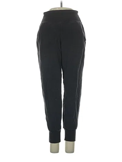 Pre-owned Athleta Track Pants In Black