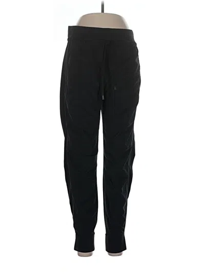 Pre-owned Athleta Track Pants In Black