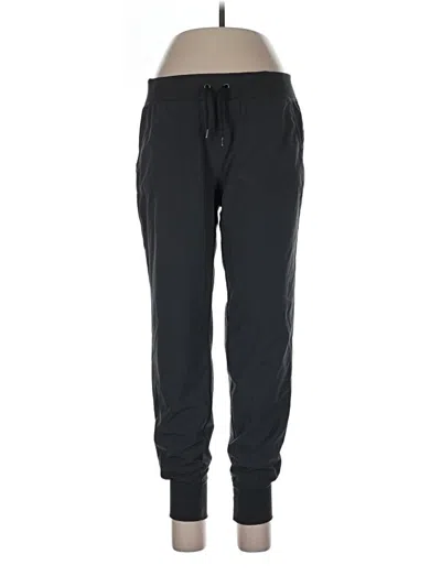 Pre-owned Athleta Track Pants In Black